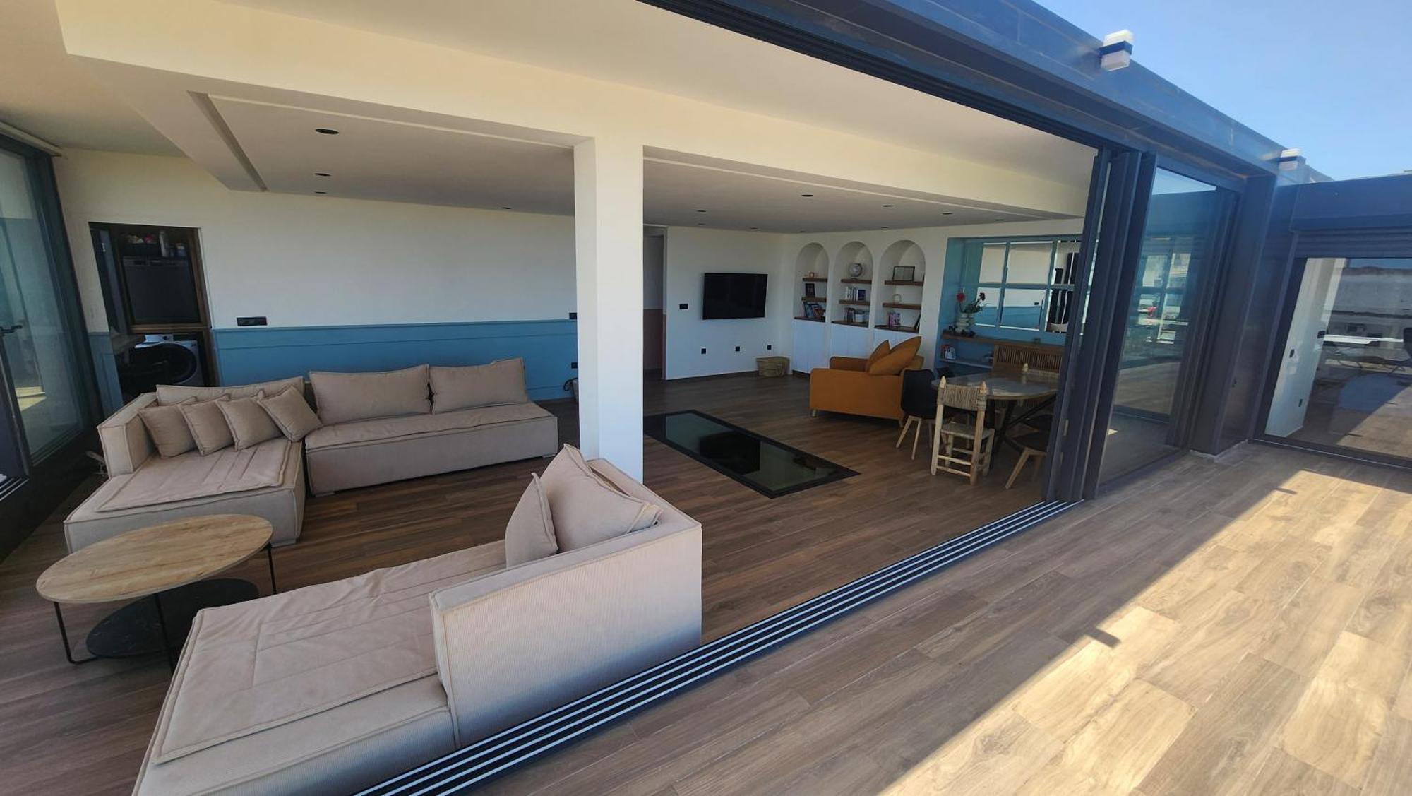 Magnifique Penthouse 160M2 Terrasse 90M2 Vue Mer Tanger Extérieur photo